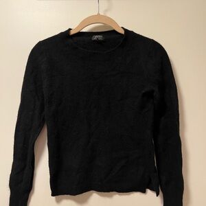 J. Crew Cashmere Black Sweater
